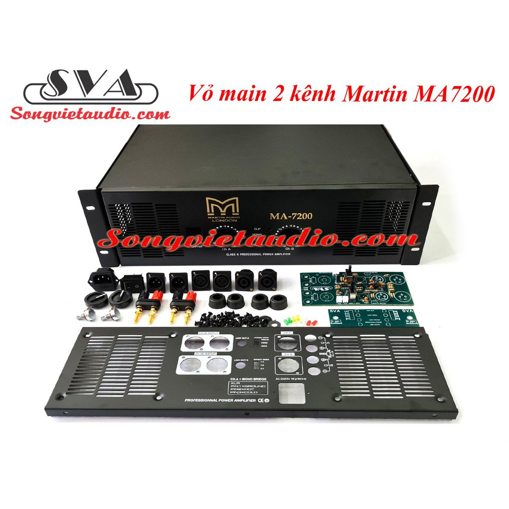 Vỏ Main 3U MARTIN MA 7200 mẫu mới rất đẹp