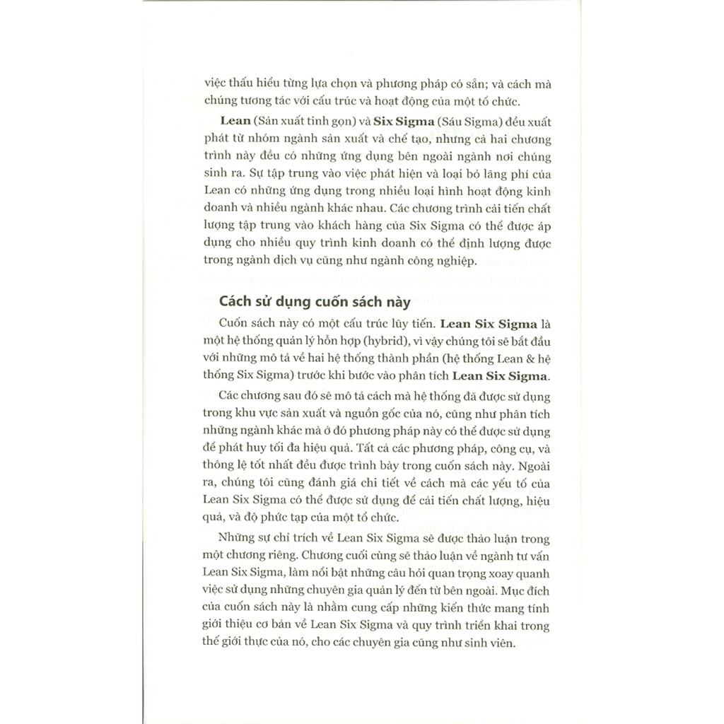 Sách - Hướng Dẫn Triển Khai Lean Six Sigma