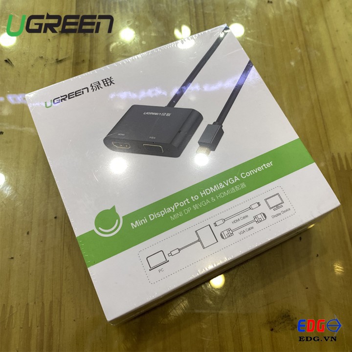 Cáp Mini DP to VGA + HDMI Ugreen 10439 - Ugreen 10439