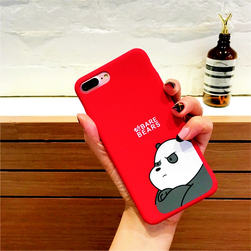 [ IPHONE ] Ốp Lưng Silicon We Baby Bears - B066 | BigBuy360 - bigbuy360.vn