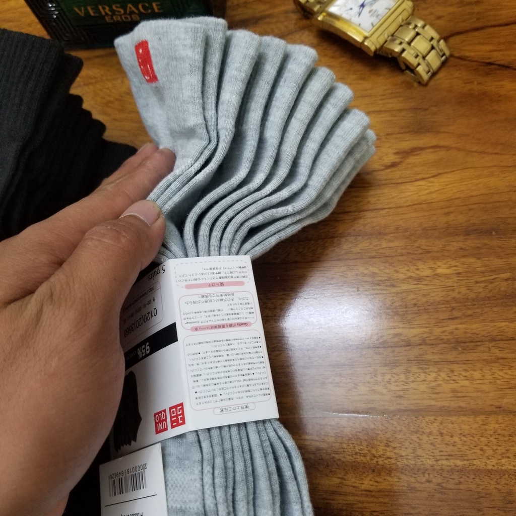 Combo 5 Đôi Tất Nam Nữ Vớ nam Nữ Hàng Xuất Nhật Tất Nam Nữ cao cấp kháng khuẩn Shop Bé Titi