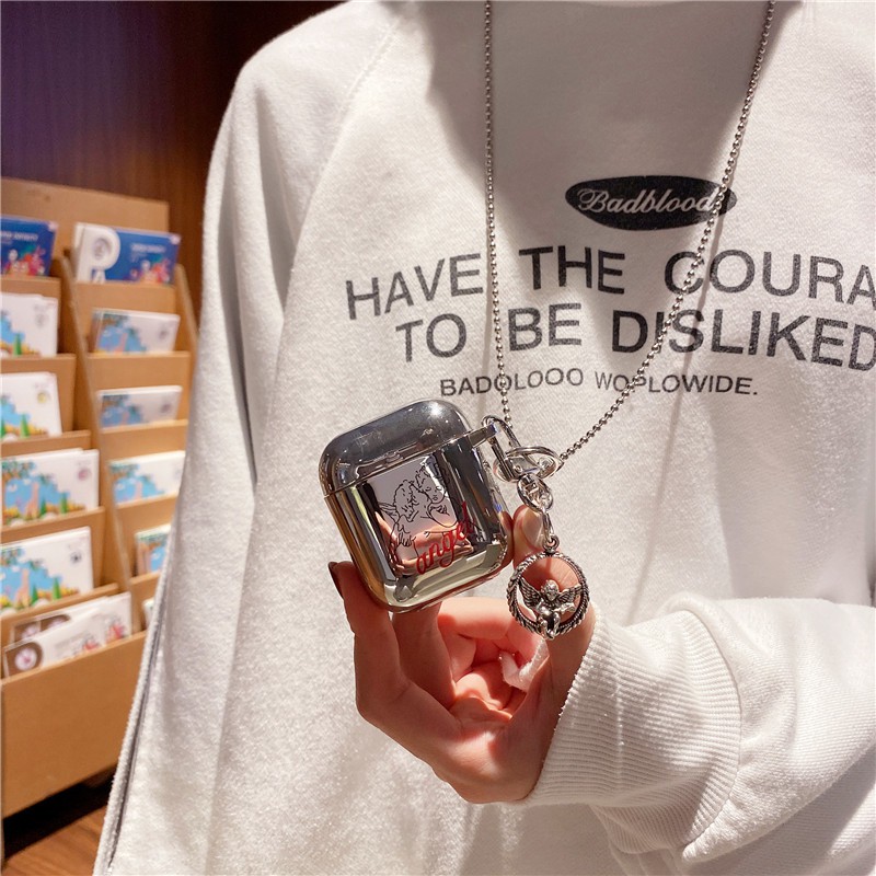 AirPods Pro AirPods 1 AirPods 2 Angel pendant Electroplating TPU Bluetooth Headset Case Soft case | BigBuy360 - bigbuy360.vn