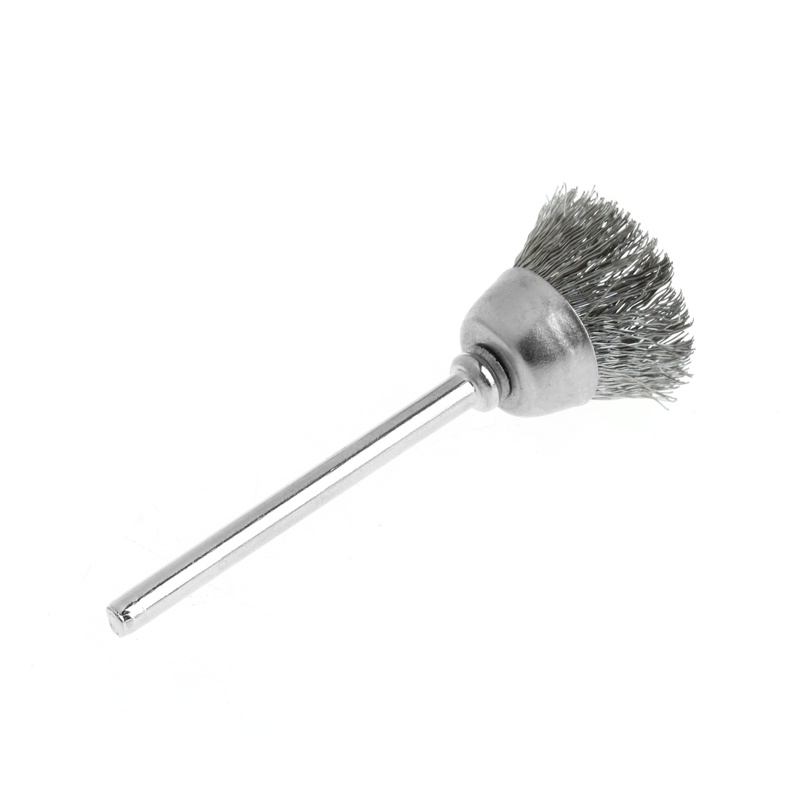 Bộ 3 Đầu Cọ Bằng Sợi Thép Chuyên Dụng Cho Máy Khoan