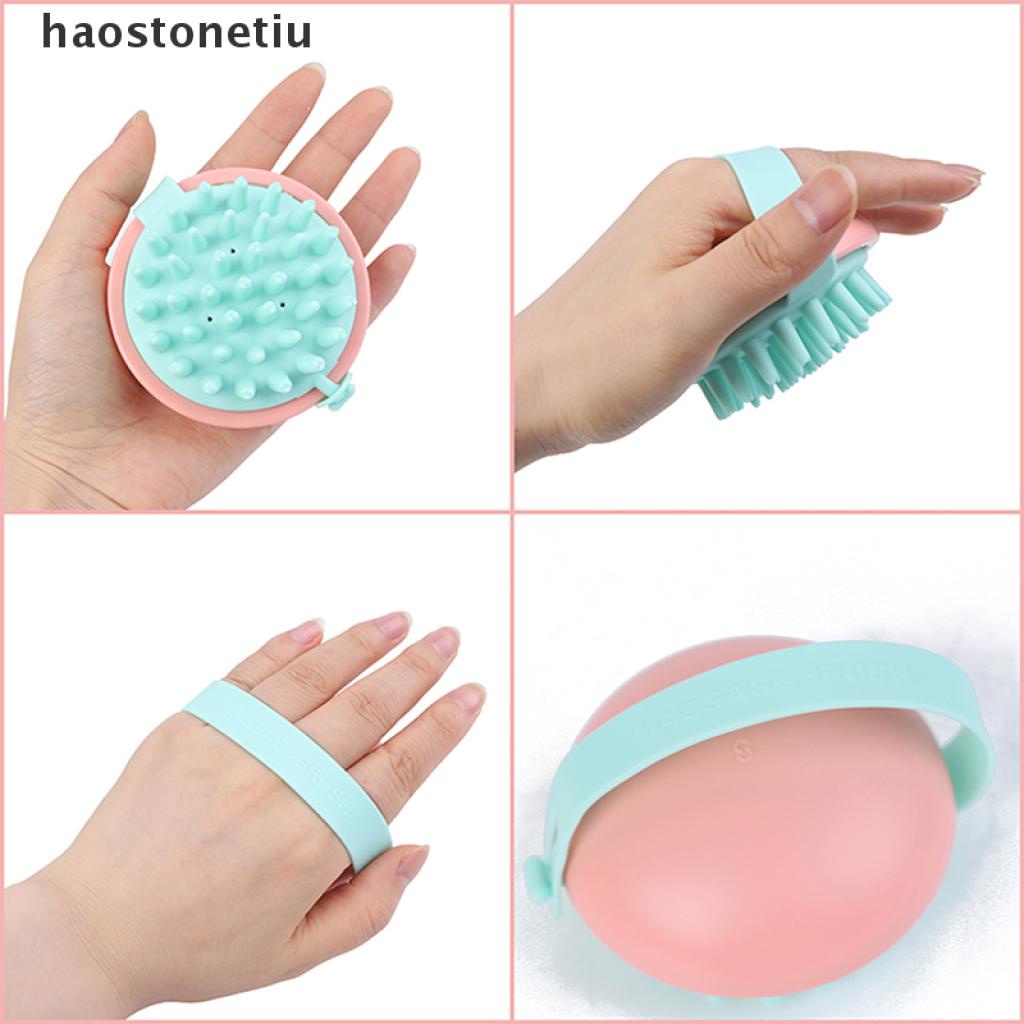 [Hàng mới về] Bàn chải tắm mát-xa da đầu thư giãn tiện dụng