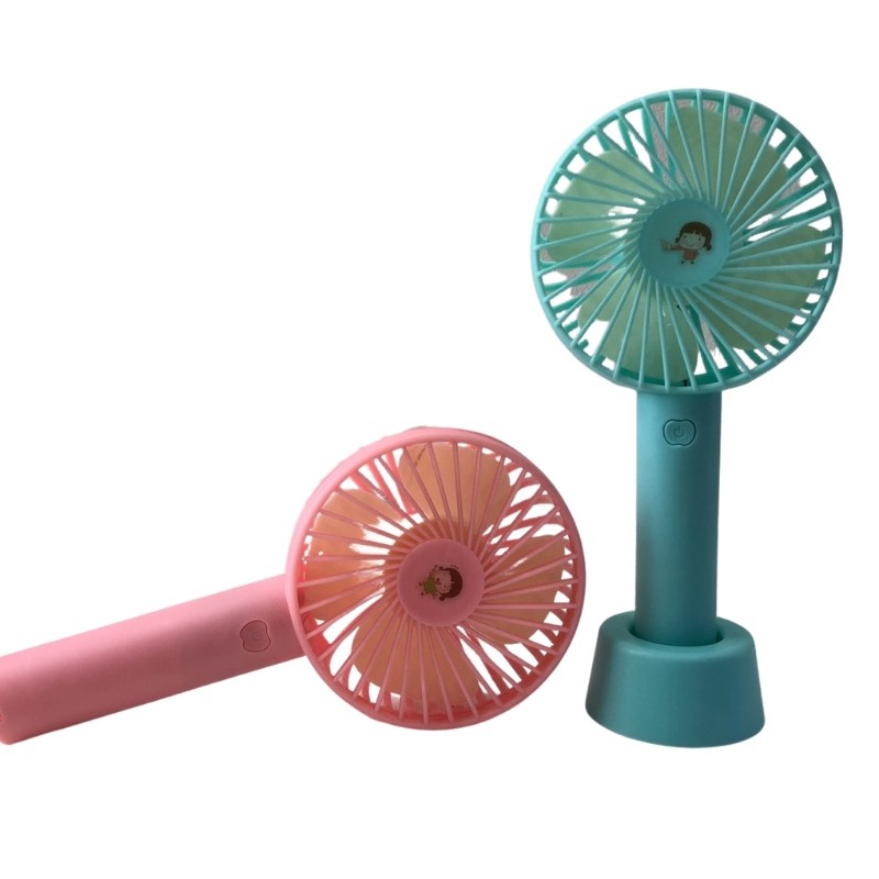 Quạt mini cầm tay tích điện siêu cute bản mới nhất