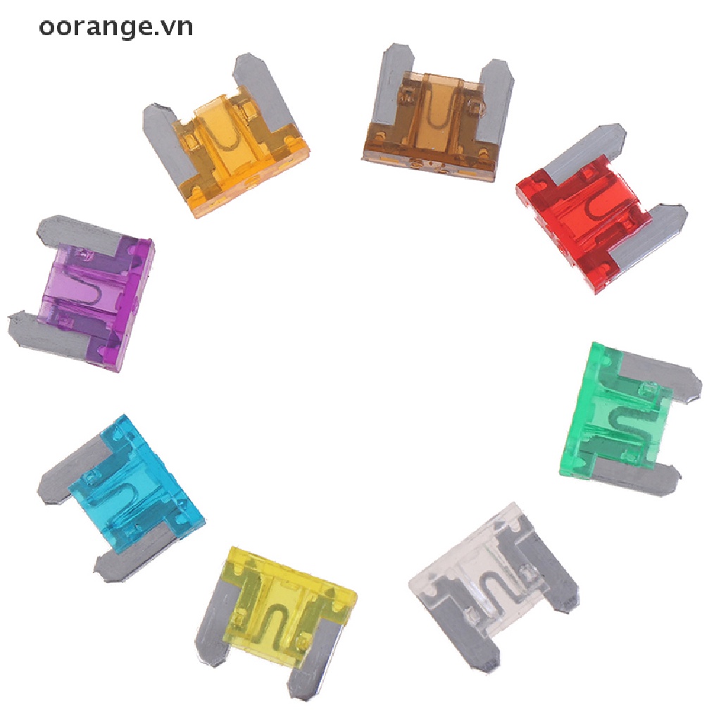 Set 100 Cầu Chì mini 3A5A7.5A10A15A 20A25A30A Chuyên Dụng