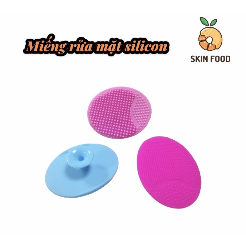 Miếng rửa mặt silicon