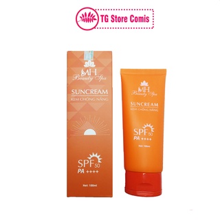 Kem Chống Nắng Sáng Da SunCream Mh Beauty Spa - Chống nắng SPF 50/A+++ Ngừa tia UV TG Store Comis