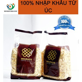 Yến mạch úc cán dẹp túi 500g siêu sạch mourad's mfood - giá tốt nhất thị trường