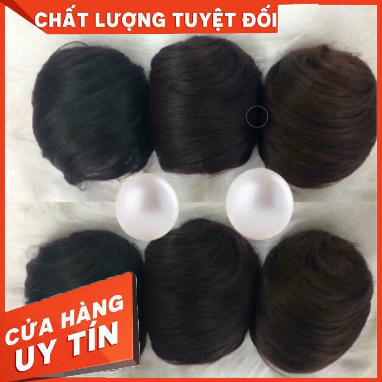 Tóc búi đẹp ❤️FREESHIP💕 Giảm 5k khi nhập mã - Tóc giả búi phồng cao - Hàng nhập khẩu