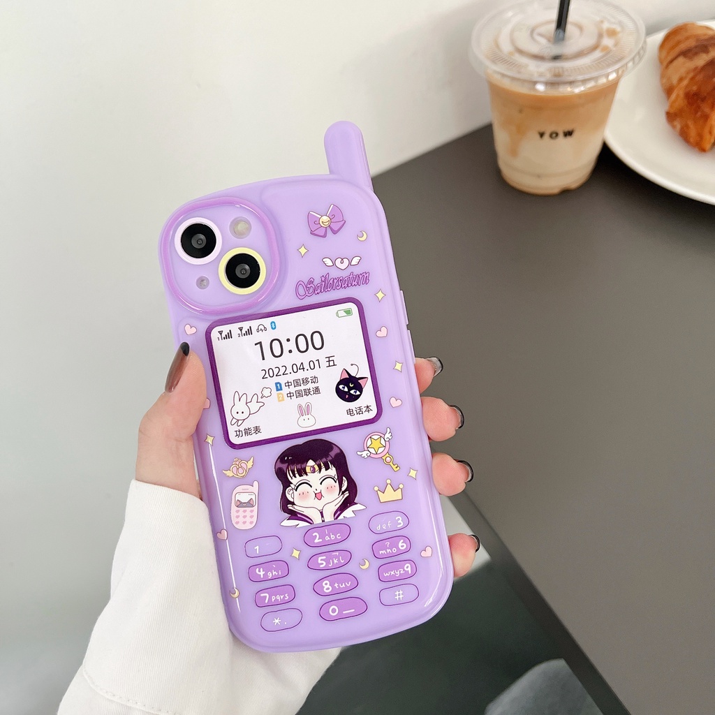 Ốp Điện Thoại Tpu In Hình Chó Hồng Thiết Kế Thời Trang Chống Sốc Cho iPhone 14 / 13 / 12 / 11 / XS