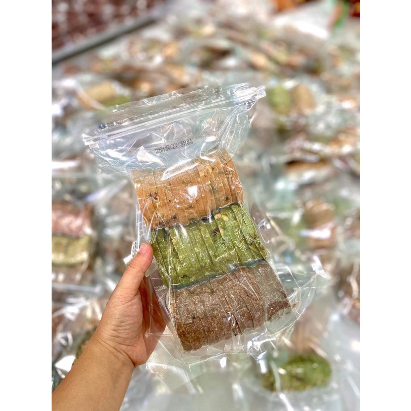 Bánh Biscotti Nguyên Cám Phù Hợp Ăn Kiêng Giảm Cân Eatclean Nakuso (250Gr)