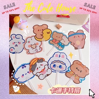 Combo 10 quạt cầm tay mix nhiều mẫu cute giá sỉ