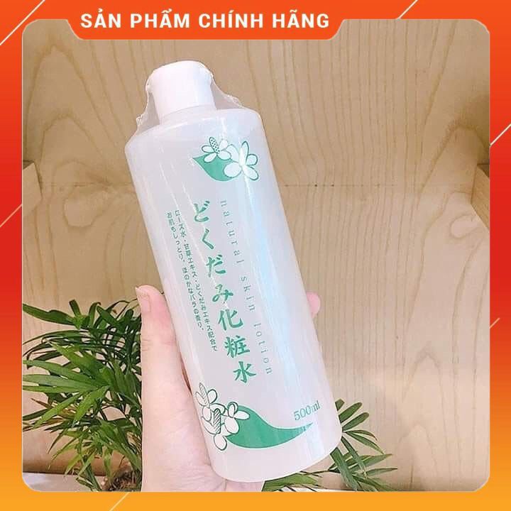 Nước hoa hồng diếp cá Dokudami [CHUẨN NỘI ĐỊA ]  ngăn ngừa mụn 500ml,dưỡng ẩm sâu Nhật Bản