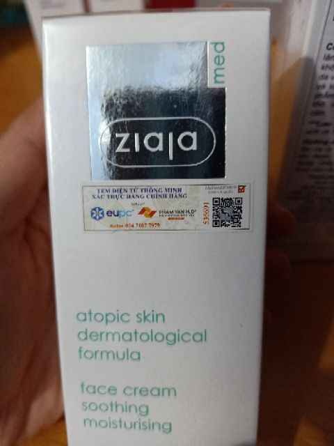 ✔️ Kem Dưỡng Ẩm Dịu Nhẹ Ziaja Med Atopic Ure 5%