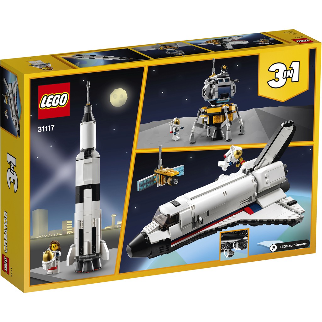 LEGO Creator 31117 Tàu phiêu lưu vũ trụ (486 chi tiết)