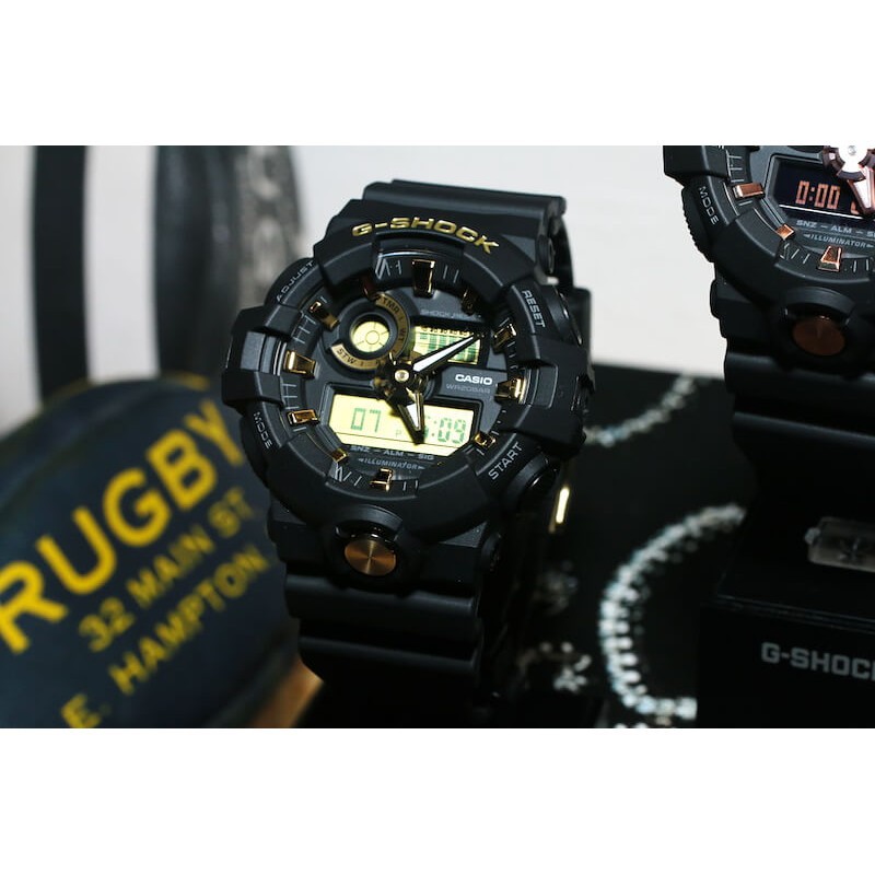 HOT Đồng hồ nam G-SHOCK Casio Anh Khuê GA-710B-1A9DR Chống nước tuyệt đối