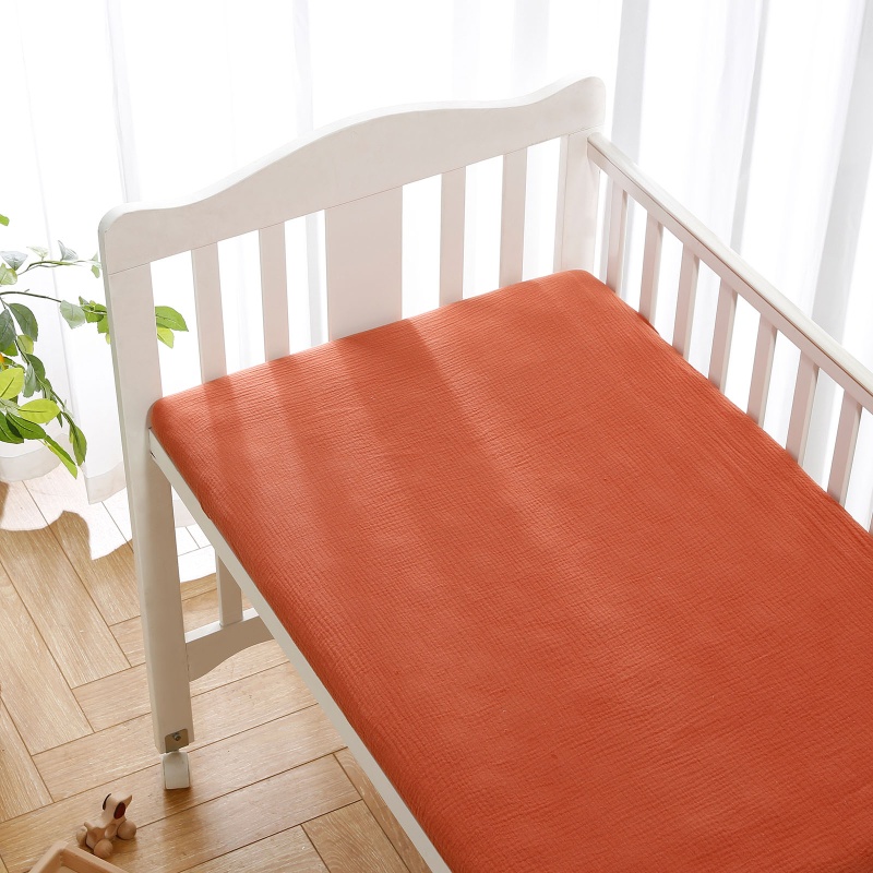 Vỏ Bọc Đệm Giường Cũi Em Bé Co Giãn