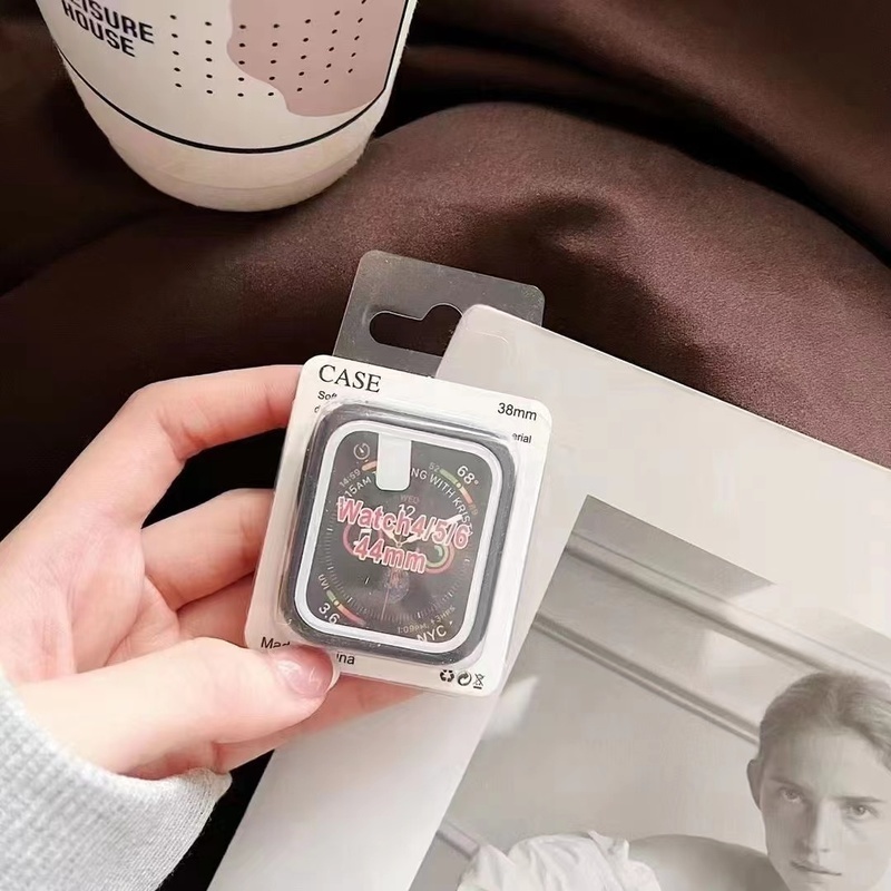 Ốp Lưng Silicone Hai Màu Cho Apple Watch 7 6 SE 5 4 3 iWatch 41MM 45MM 44MM 40MM 42MM