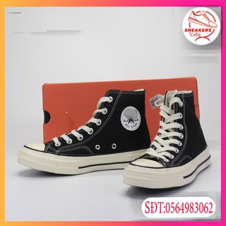 [FREE SHIP]  🔥giày thể thao sneaker 🔥C.v Đen Cao Cổ🔥dành cho cả