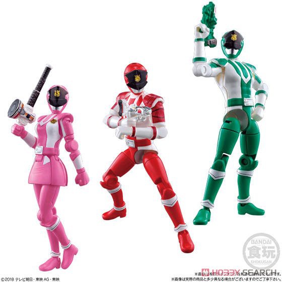 [Mới-có sẵn] Siêu nhân SODO Super Sentai Patranger, Lupinranger Red - Blue - Yellow - Green - Pink Ranger Power Rangers