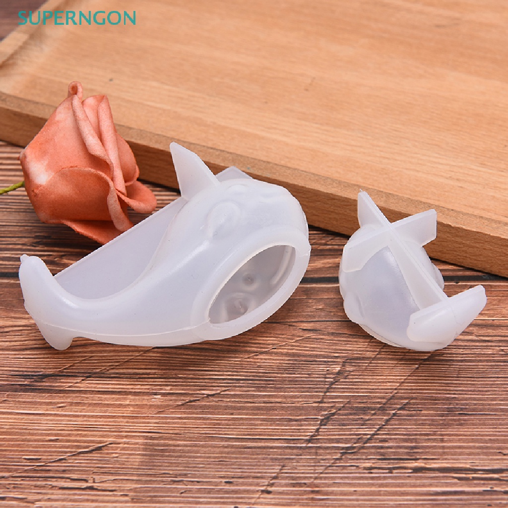 Khuôn Silicon Hình Cá Heo 3D Làm Trang Sức Thủ Công