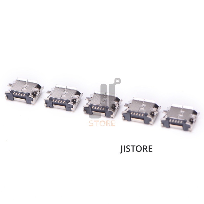 Combo 2  Cổng Micro USB 2.0 Đầu Cái 5 Chân thẳng SMD