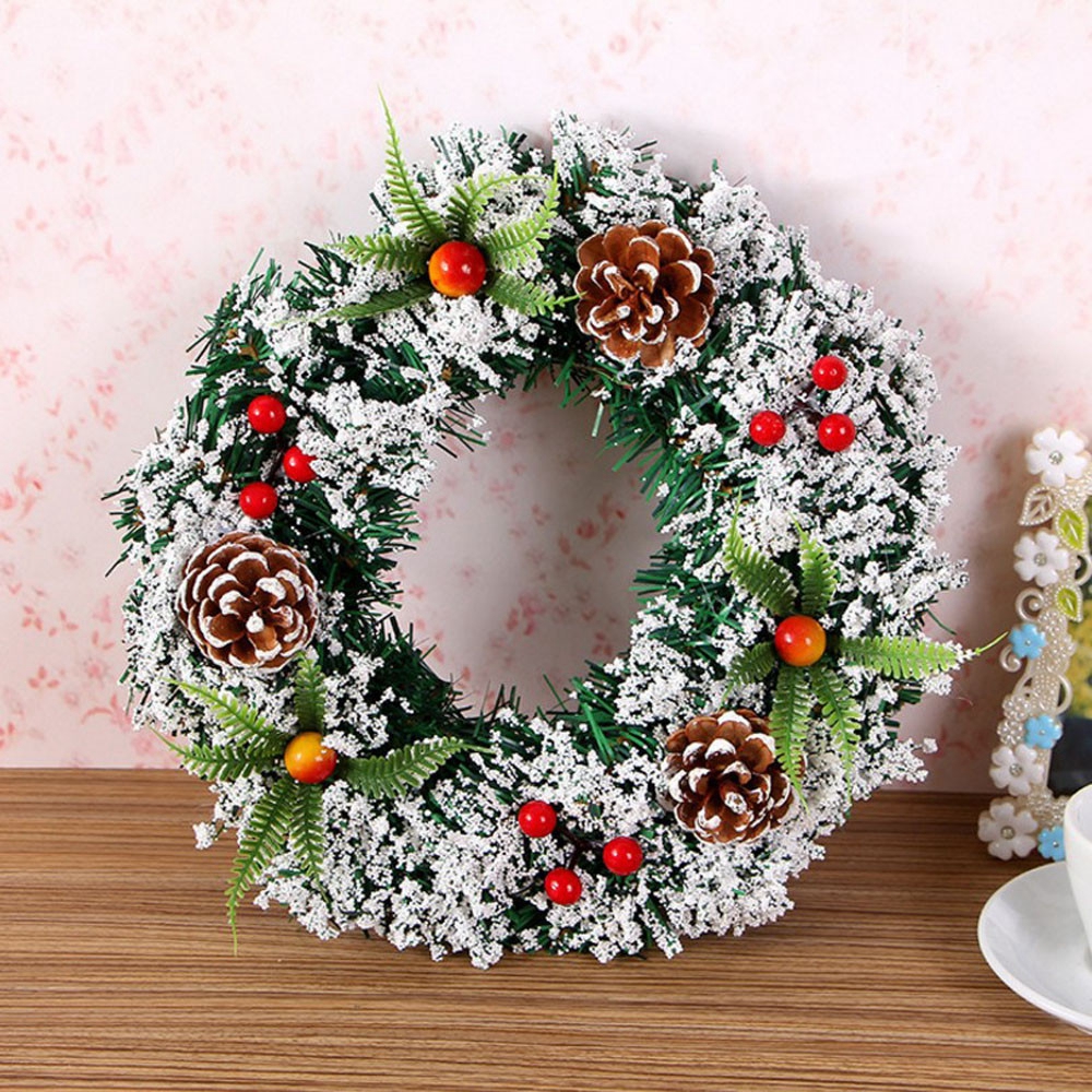 Uniquely designed Christmas decoration hanging wreath