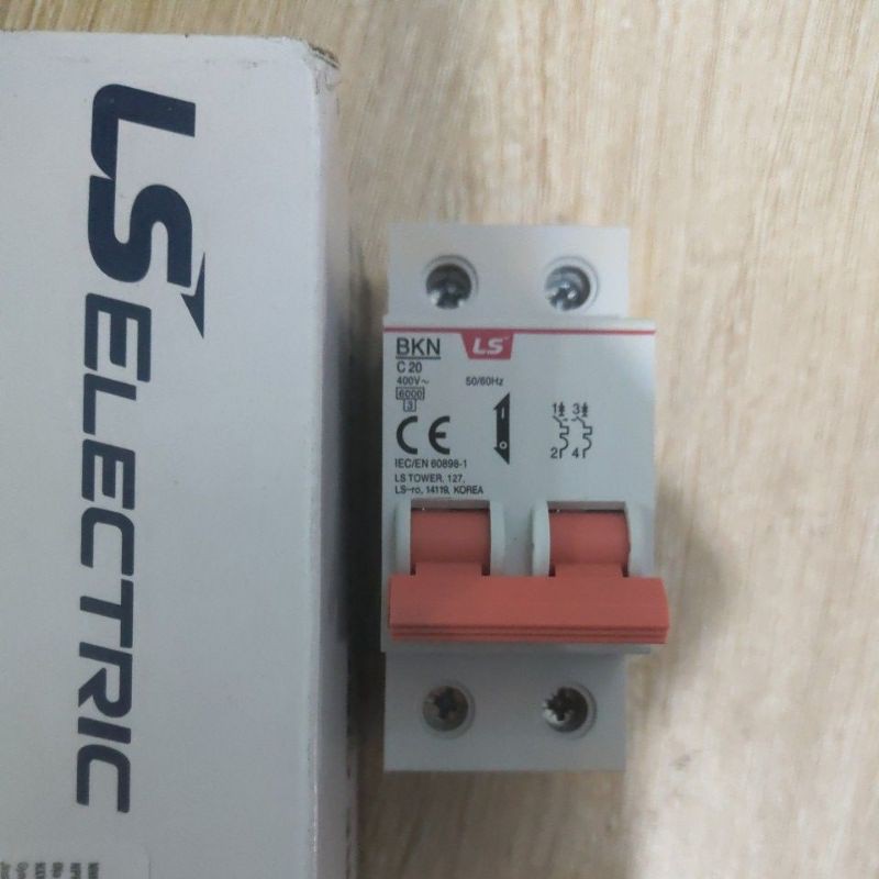 APTOMAT Mcb át cài LS BKN-2P-6A, BKN-2P-10A, BKN-2P-16A, BKN-2P-20A, BKN-2P-25A, BKN-2P-32A, BKN-2P-40A, 2P-50A, 2P-63A