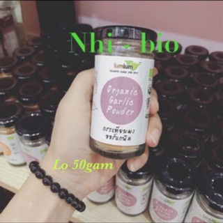 Bột tỏi hữu cơ Lumlum Thái lan 50gam