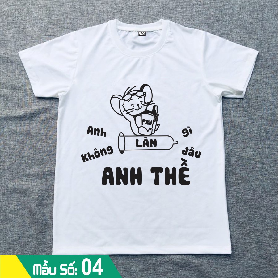 Áo Thun Xin In Hình Nhiều Mẫu Siêu Chất - Sale Lớn