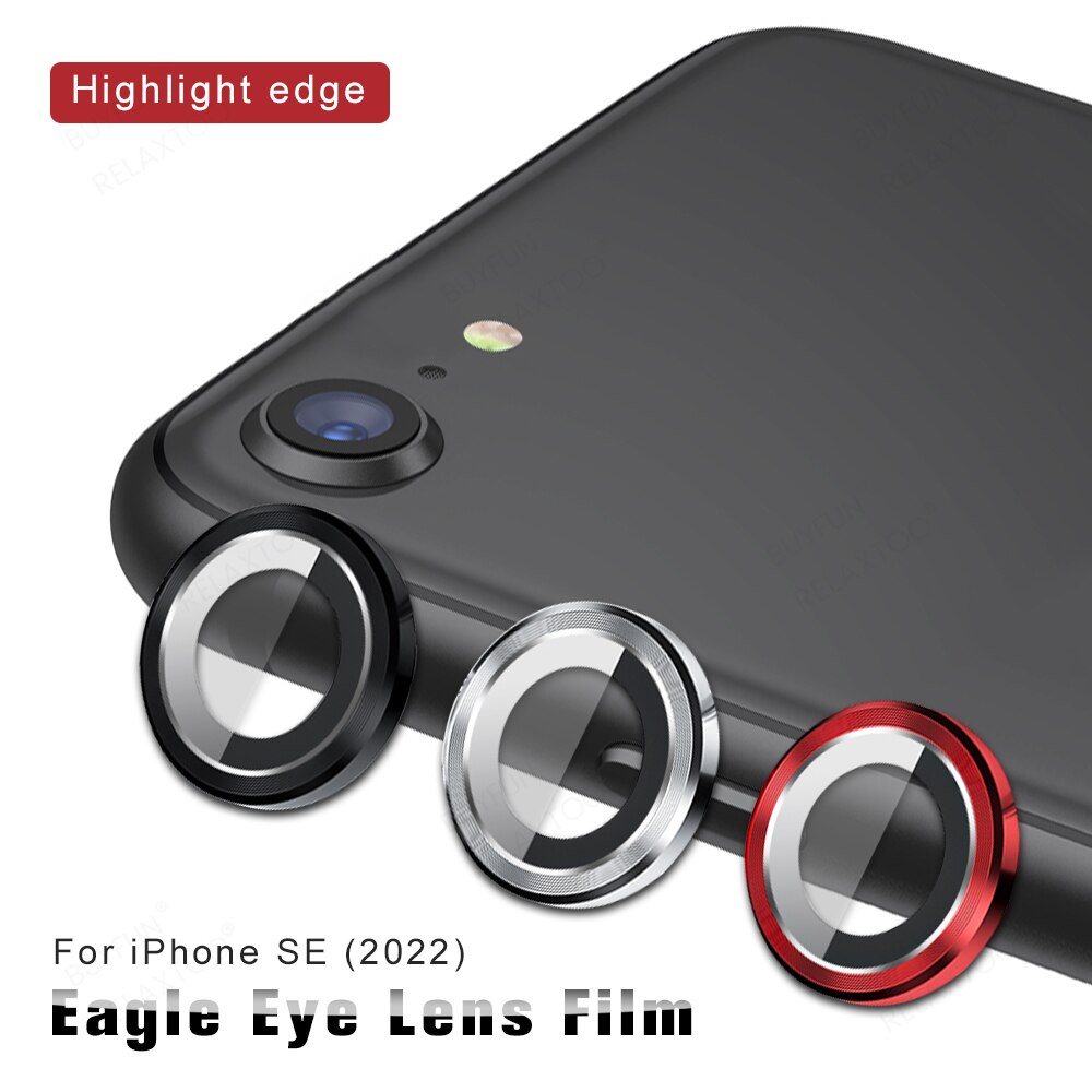 Miếng Dán Cường Lực Bảo Vệ Camera Sau Cho iPhone se 2022 iPhone se 2020