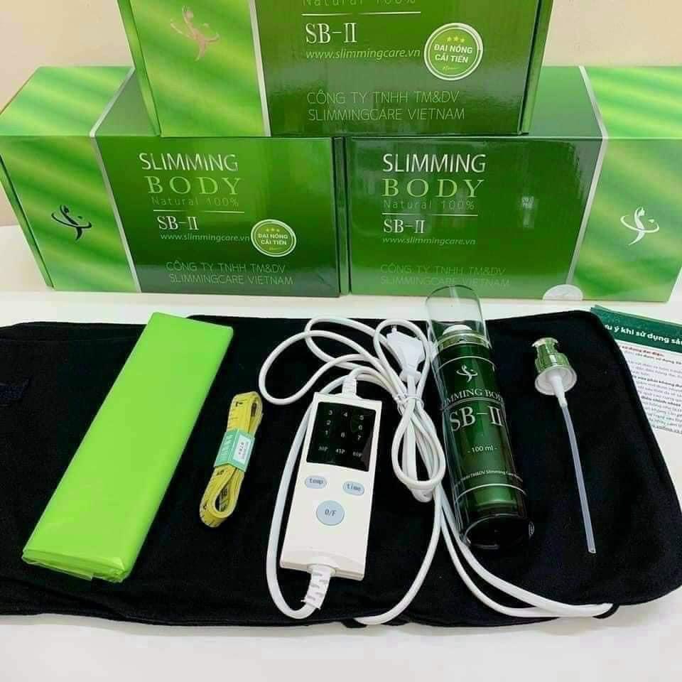 Bộ Đai Ủ Nóng Tan Mỡ Slimming SB2 Hàng Chính Hãng