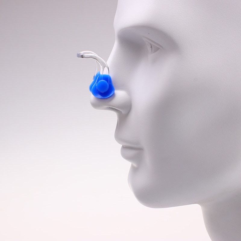 Kẹp Mũi Và Bịt Tai Bằng Silicone Chống Thấm Nước Tiện Dụng Khi Đi Bơi