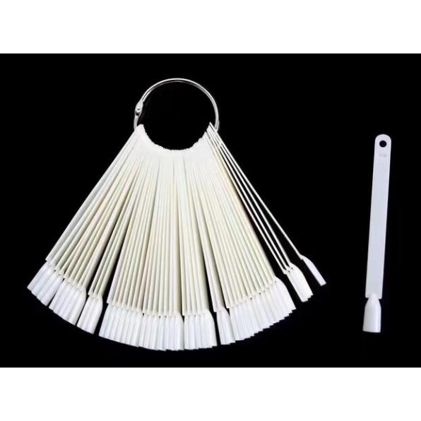 móng que vuông _(tập sơn ,tập vẽ)_(4 màu đen_hồng_đục_trong)