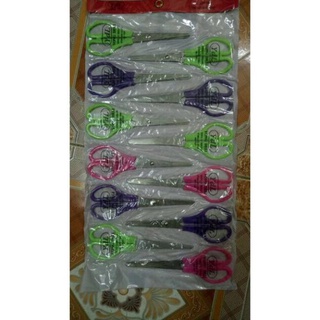 Sale 12 cái kéo cắt giấy loại 1, kéo cắt giấy