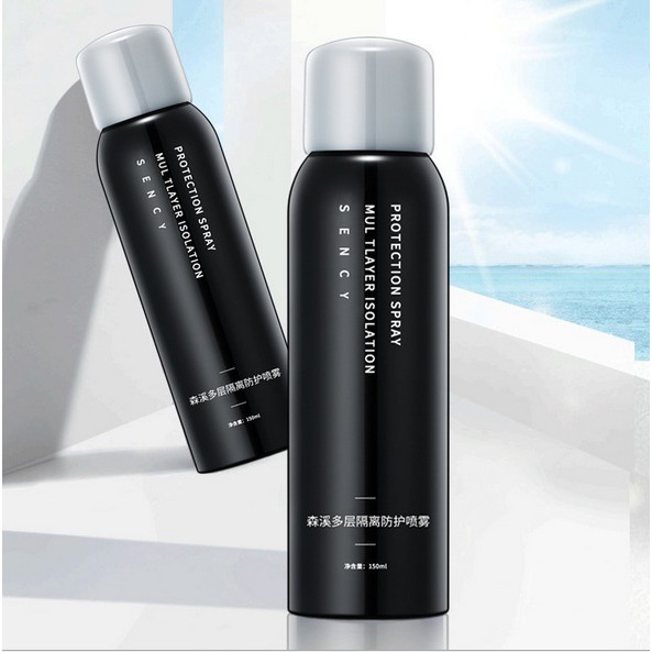 Kem chống nắng cho nam giới SENCY Men dạng xịt không màu, dành cho da mặt, toàn thân nam NO-DNT110006