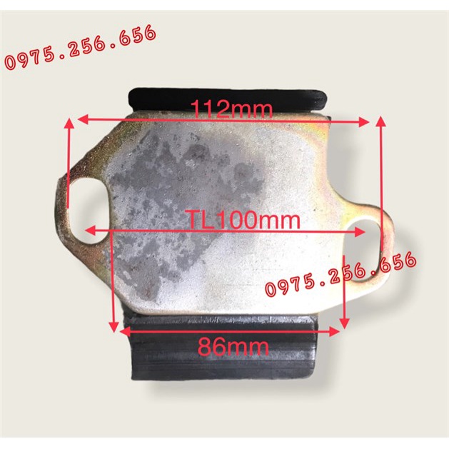 Chân máy trước 4102/NJ131 lệch R HM6T phụ tùng ô tô phụ tùng Hùng Lỳ