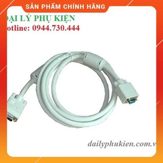 Dây VGA 3m trắng chống nhiễu dailyphukien