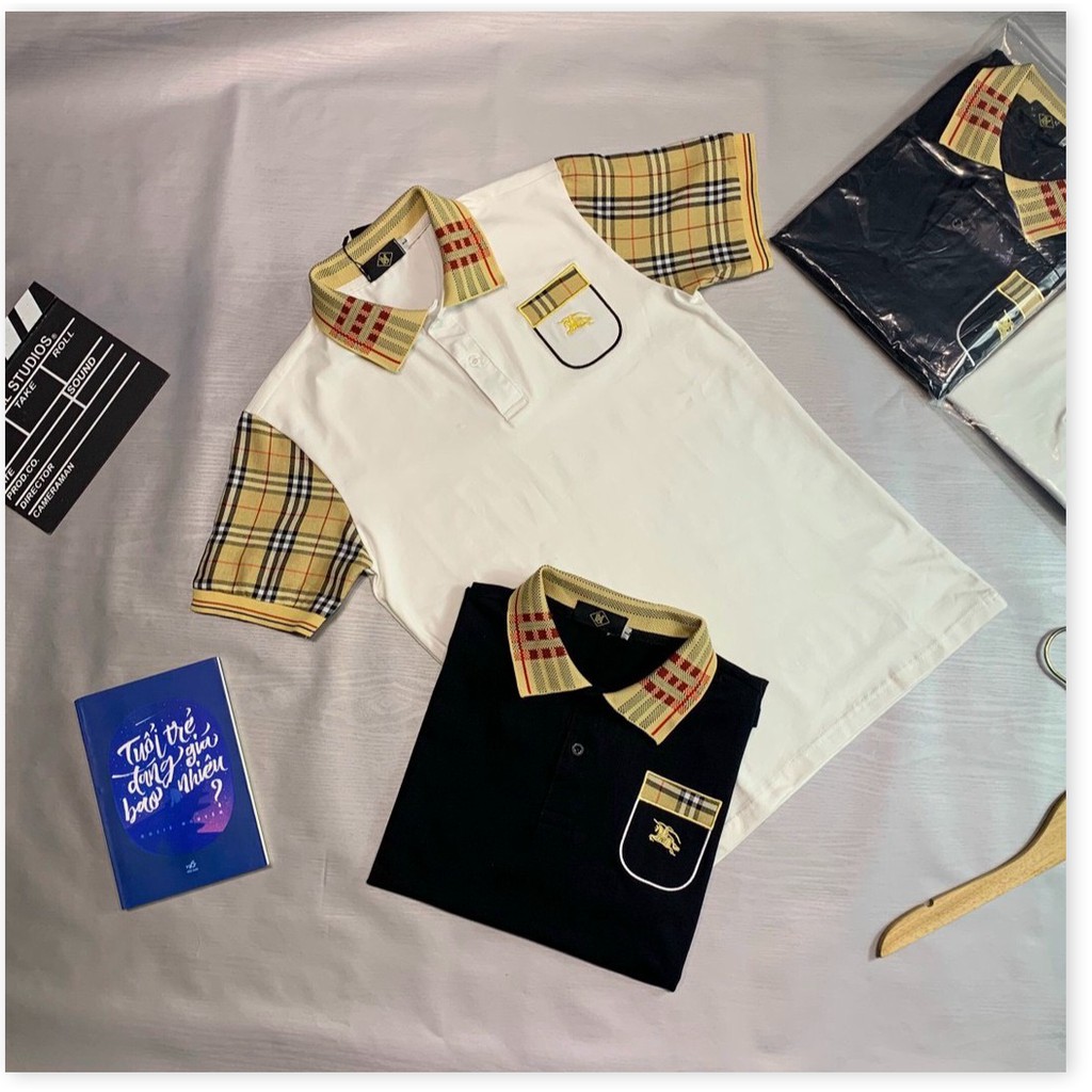 Áo Thun Nam Ngắn Tay Có Cổ Vải Cotton Chất Lượng Cao, Uy Tín HP