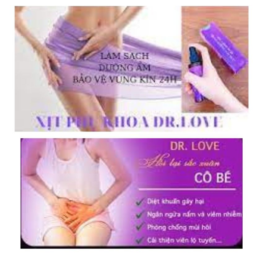 Dung dịch phụ khoa Dr.Love 100 ml