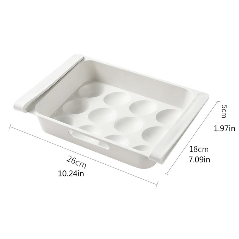 Hộp Đựng 12 Trứng Trong Tủ Lạnh Giá Đỡ
