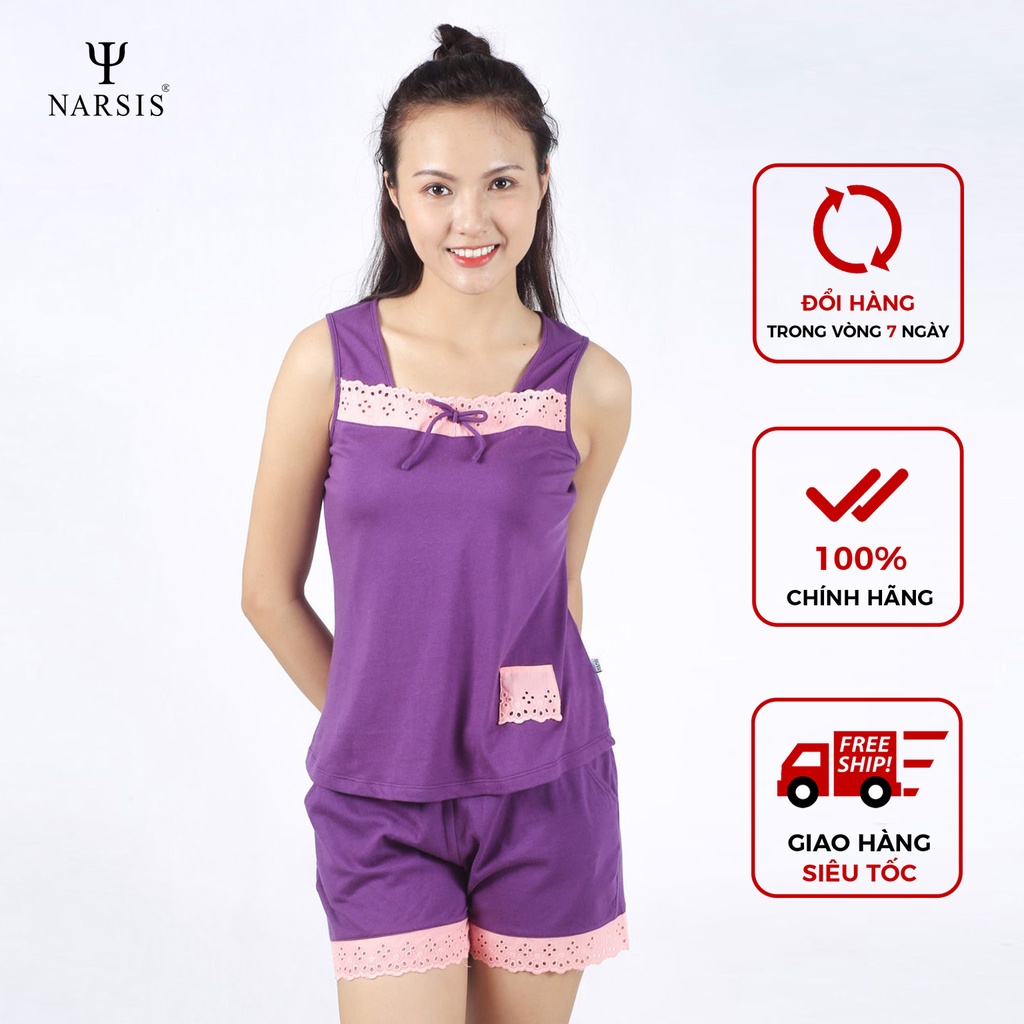 Bồ đồ mặc nhà mùa hè nữ Narsis M7005