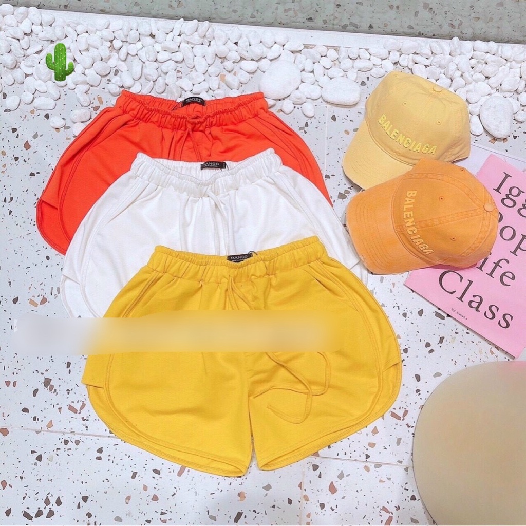 QUẦN SHORT ĐÙI DA CÁ ĐỦ MÀU 4 TÚI KIỂU MỚI