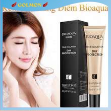 Kem lót trang điểm True Isolation Bioaqua lớp trang điểm che phủ hoàn hảo che vết thâm, tàn nhang cung cấp độ ẩm cho da