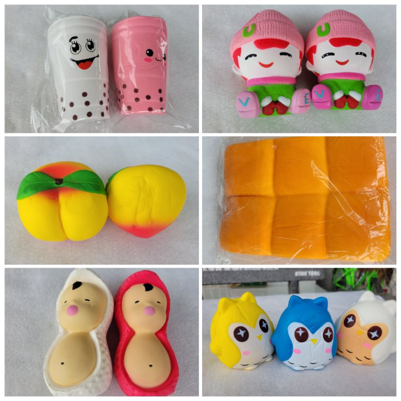 Đồ chơi squishy giảm căng thẳng có lỗi( đọc kỹ mô tả)