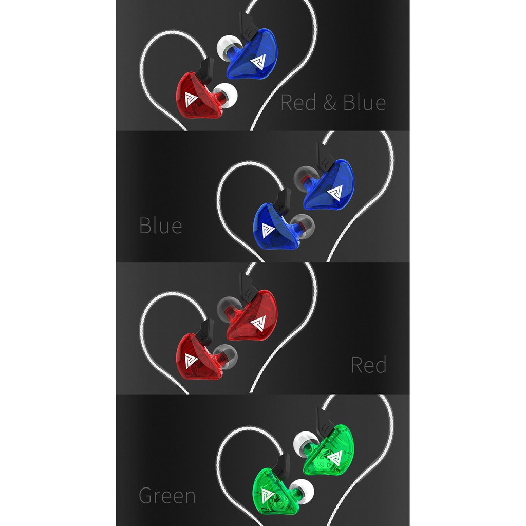 Tai nghe QKZ CK5 nhét tai chơi game siêu bass giảm tiếng ồn giắc 3.5mm có micro