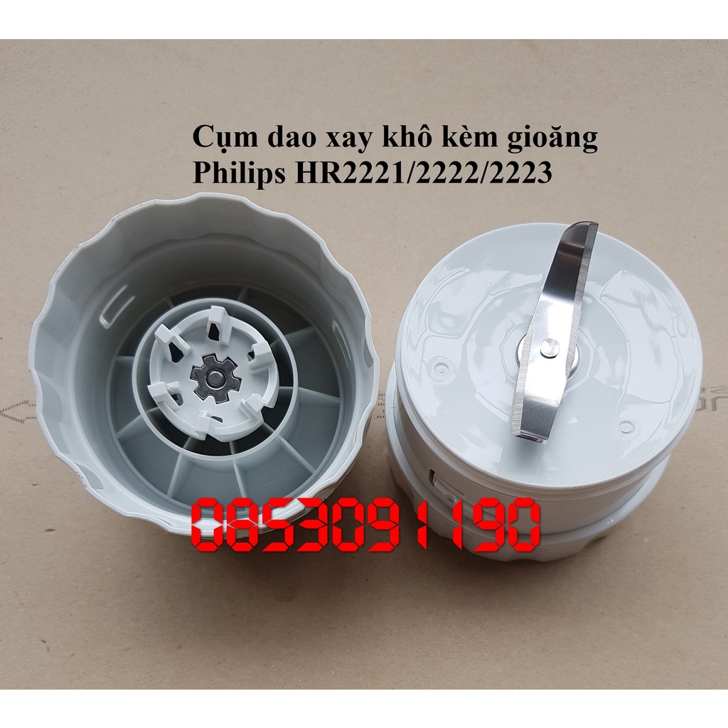 Linh kiện máy xay Philip chính hãng HR2221/ HR2223 hàng tách bộ
