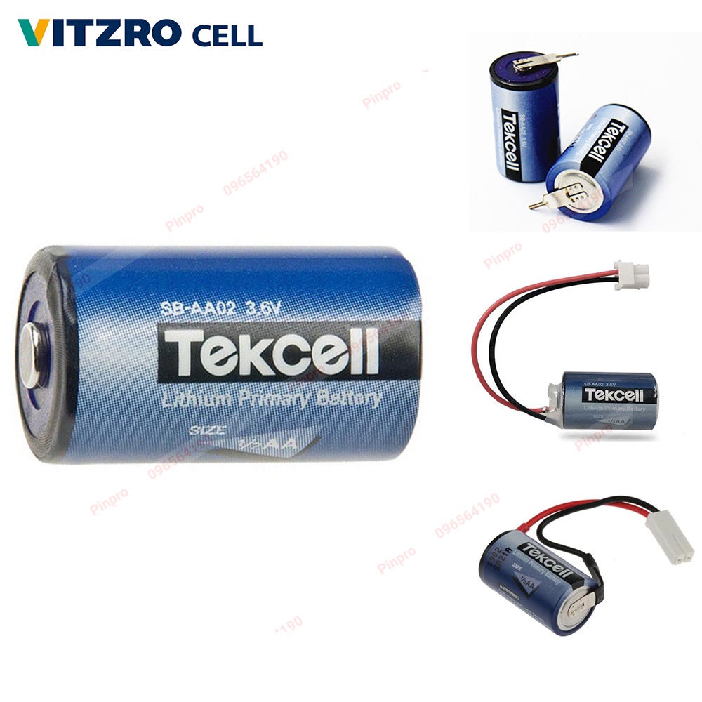 Pin Tekcell SB-AA02 3.6V 1/2AA