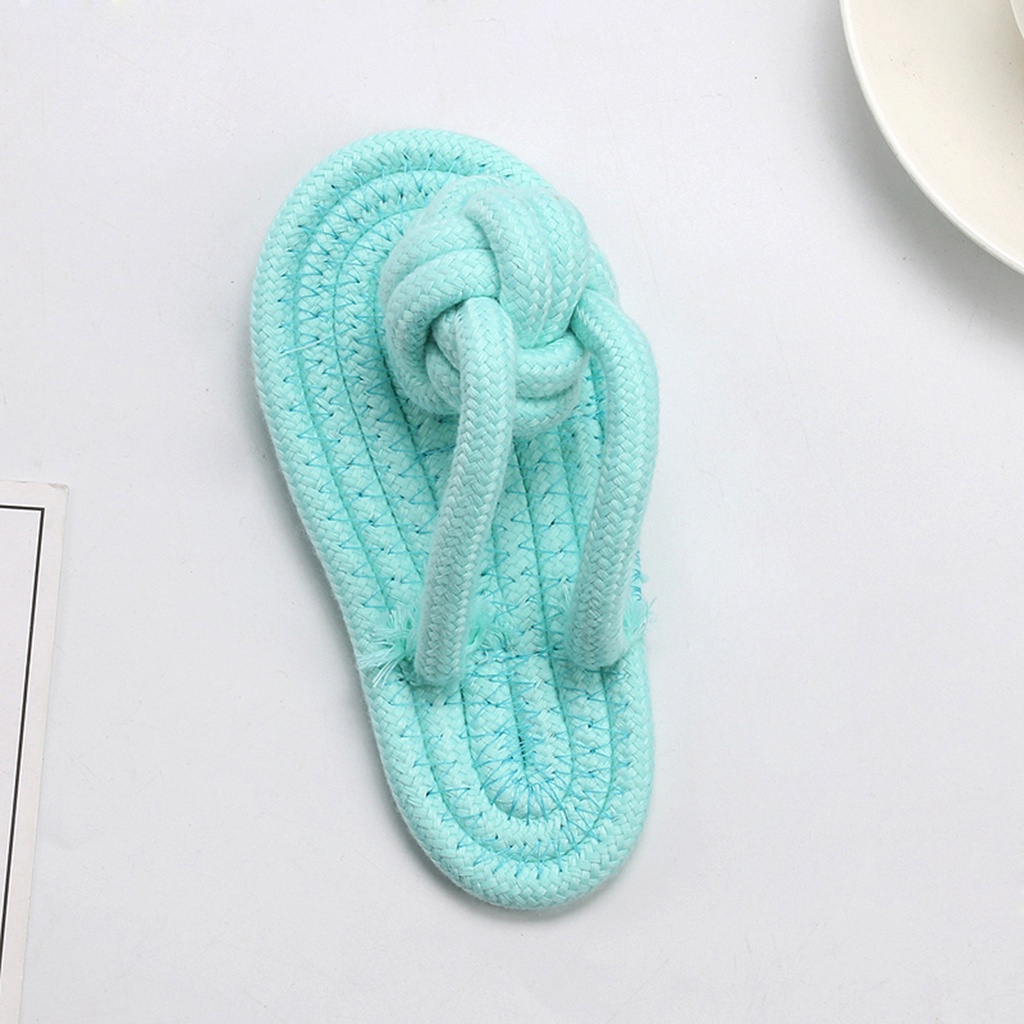 1 Bộ Đồ Chơi Cho Chó Nhai Bằng Dây Cotton Bện Chống Mài Mòn